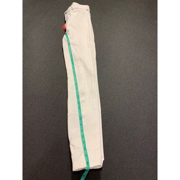 New HORZE Active Kids' XXL Silicone Grip Full Seat Horseback‎ Riding Breeches - Picture 8 of 9